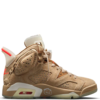 Air Jordan Retro 6 Khaki British Brown