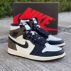 Jordan retro 1 high Dark mocha semi ua with extra lace for her
