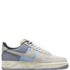 Nikee Airforce 107 Lx mountain white grey stone Light Blue