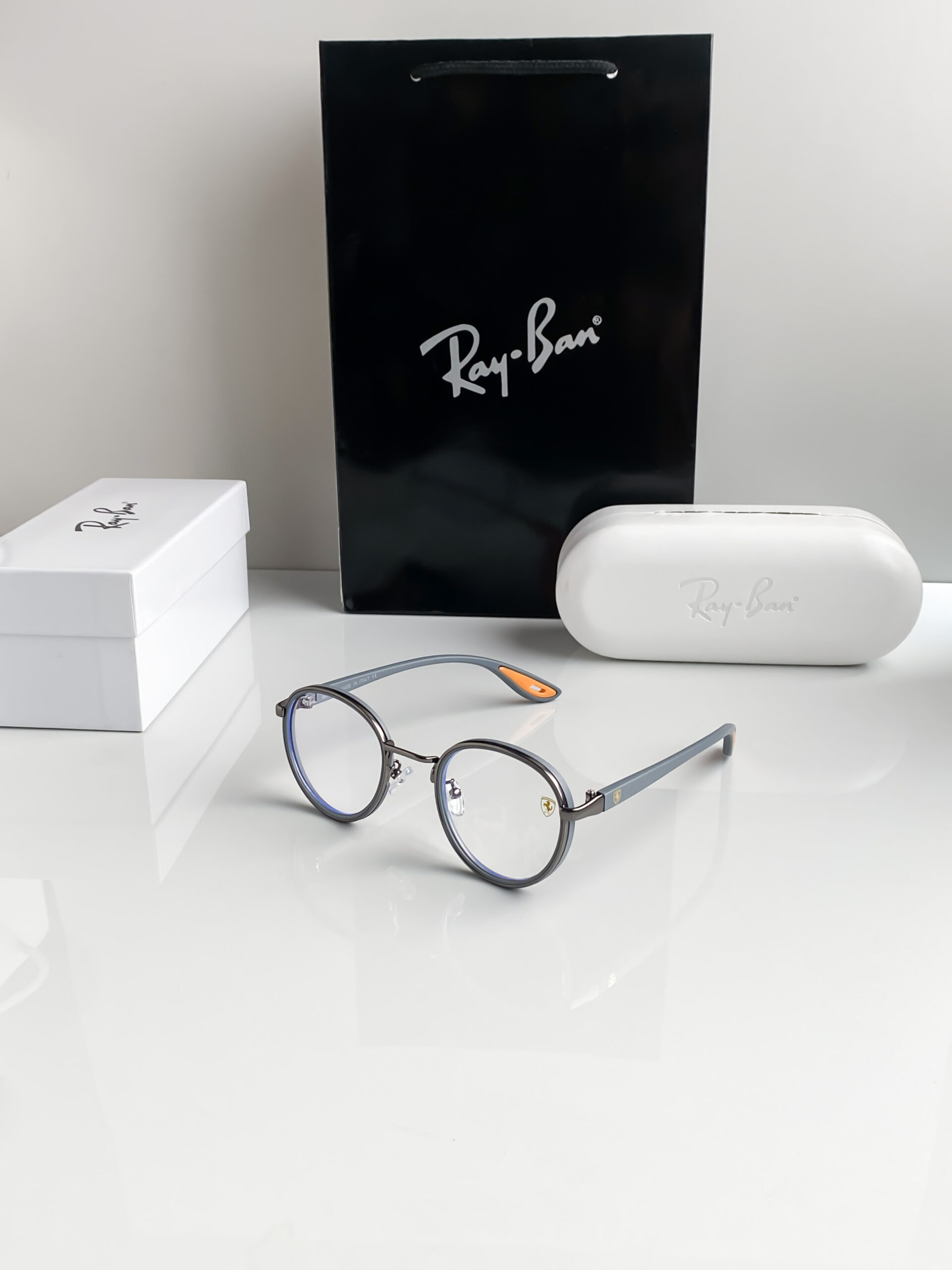 Rayban grey frame 3675