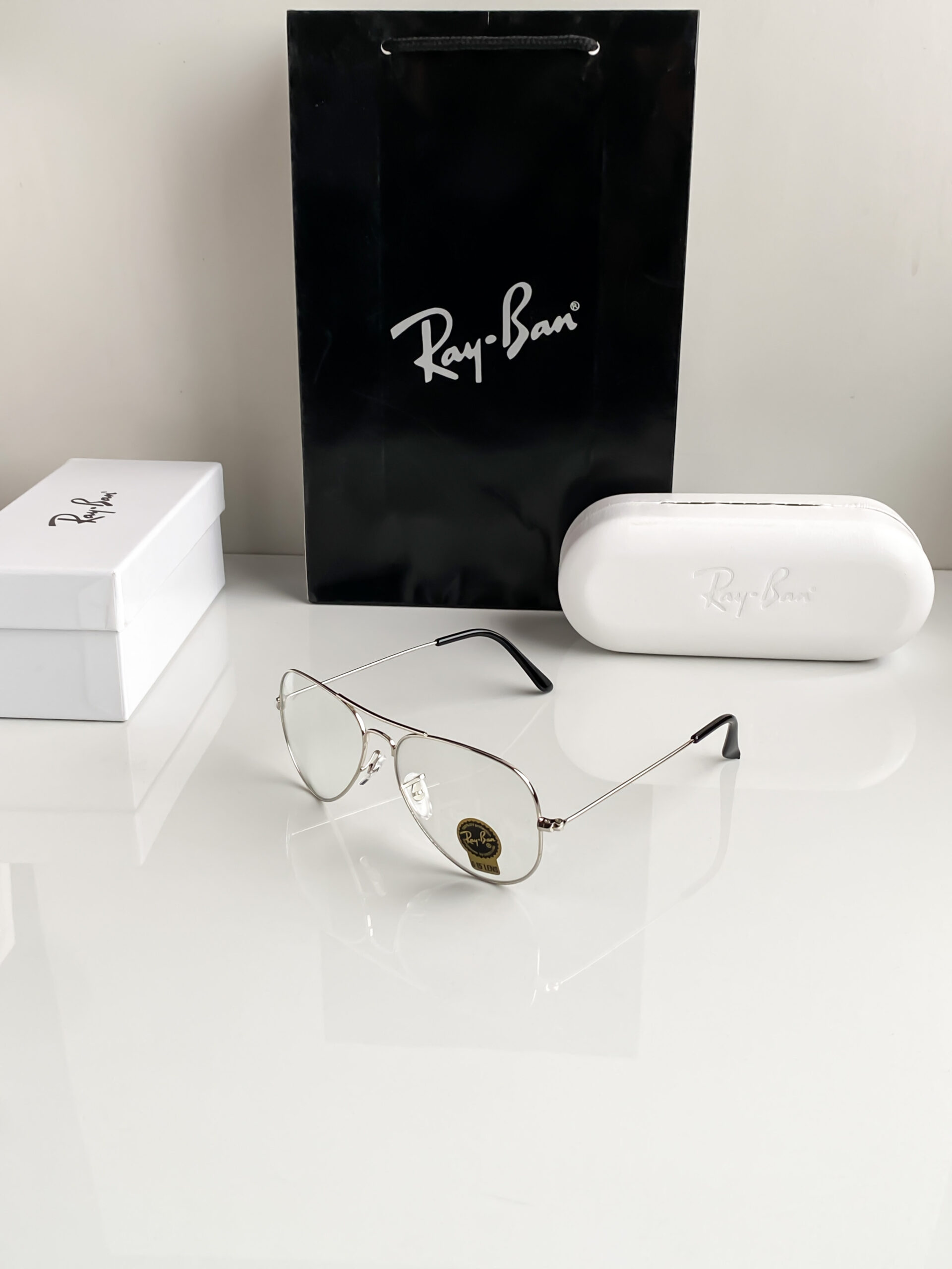 Rayban silver frame