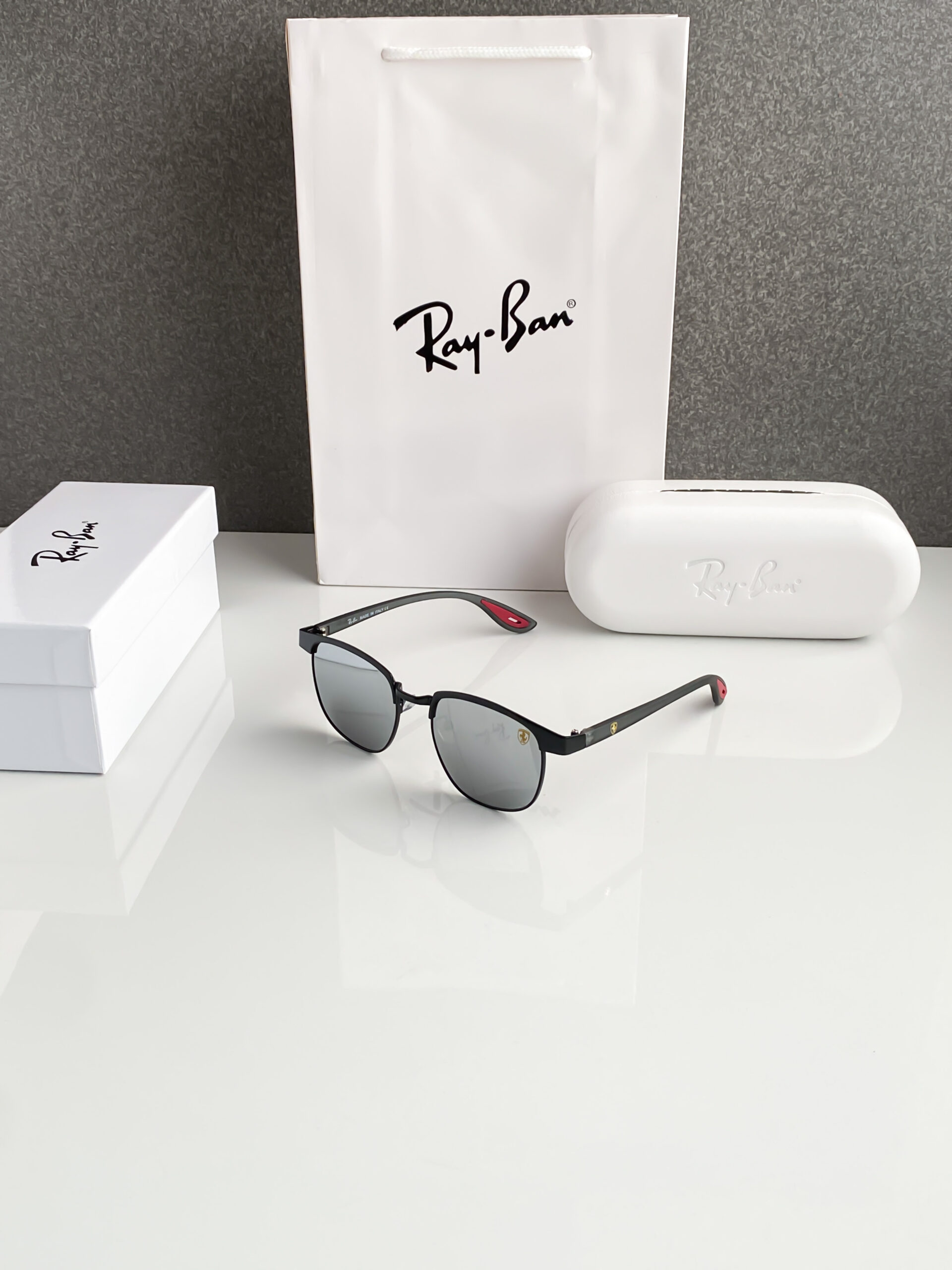 Rayban03 silver mercury
