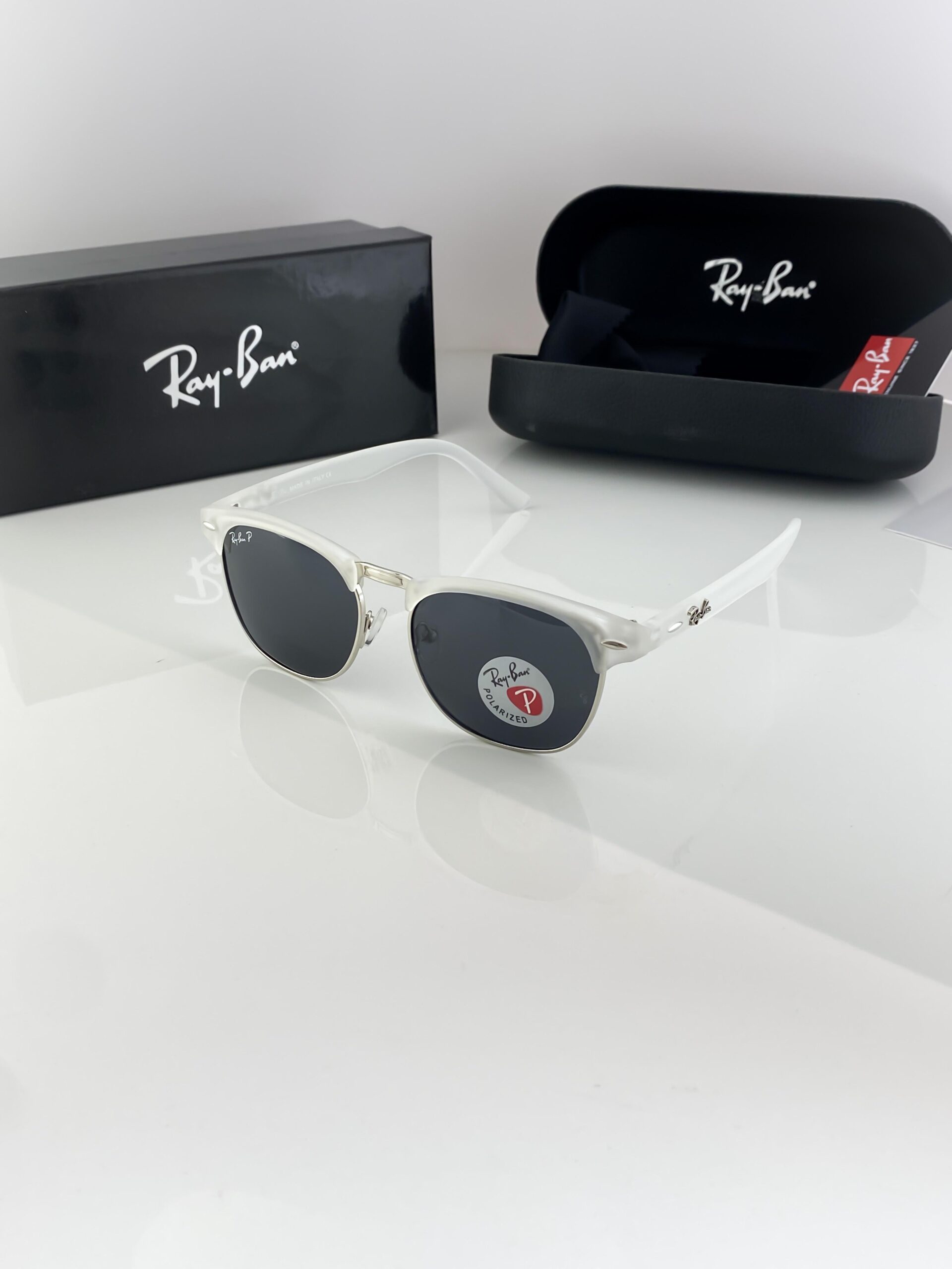 RAYBAN ICE BLACK RED 3016