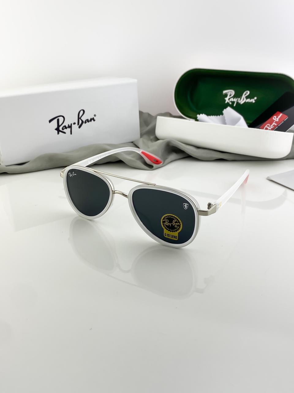 RAYBAN ICE BLACK 3676