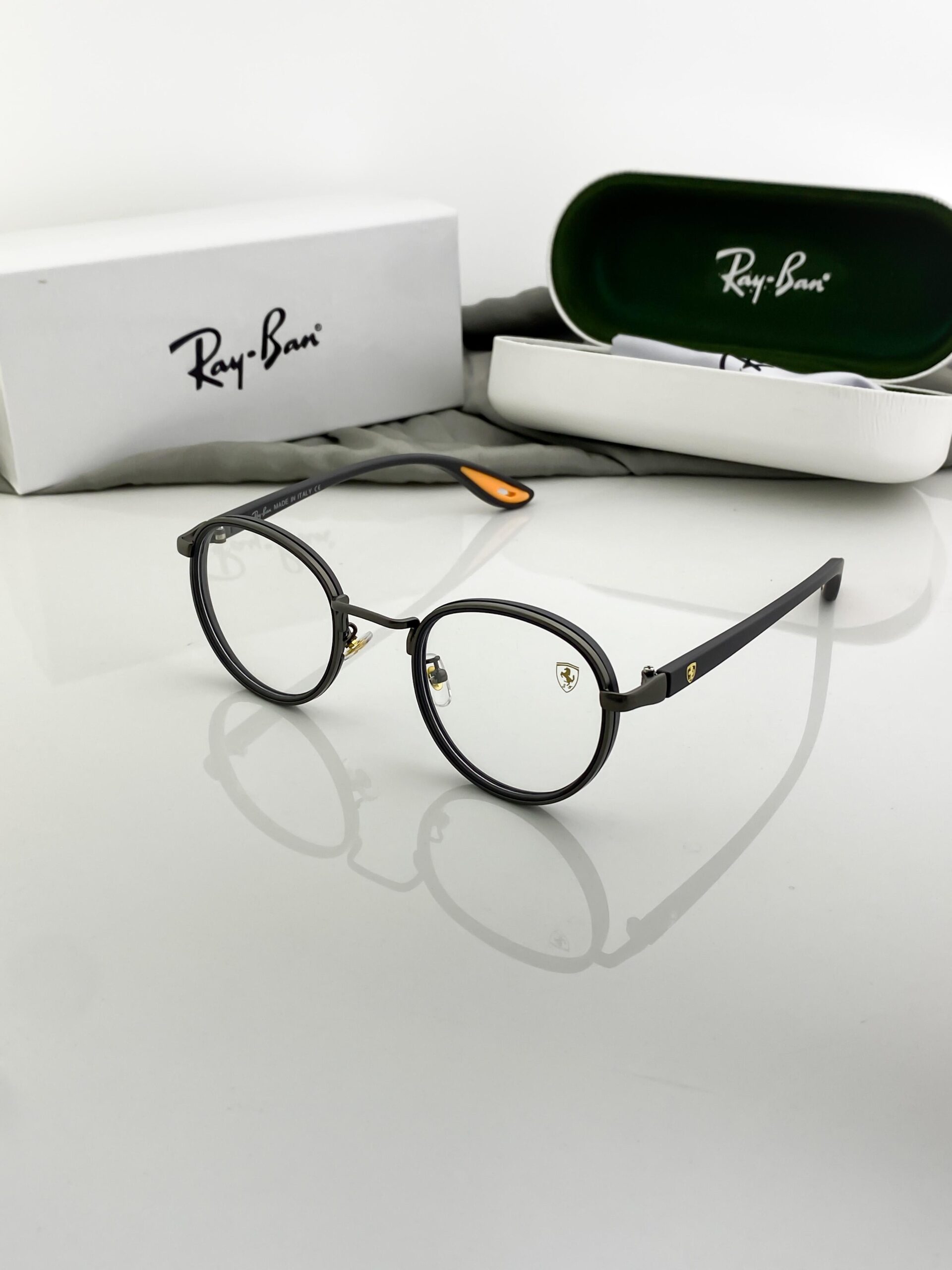 Rayban gun brown plano 3675