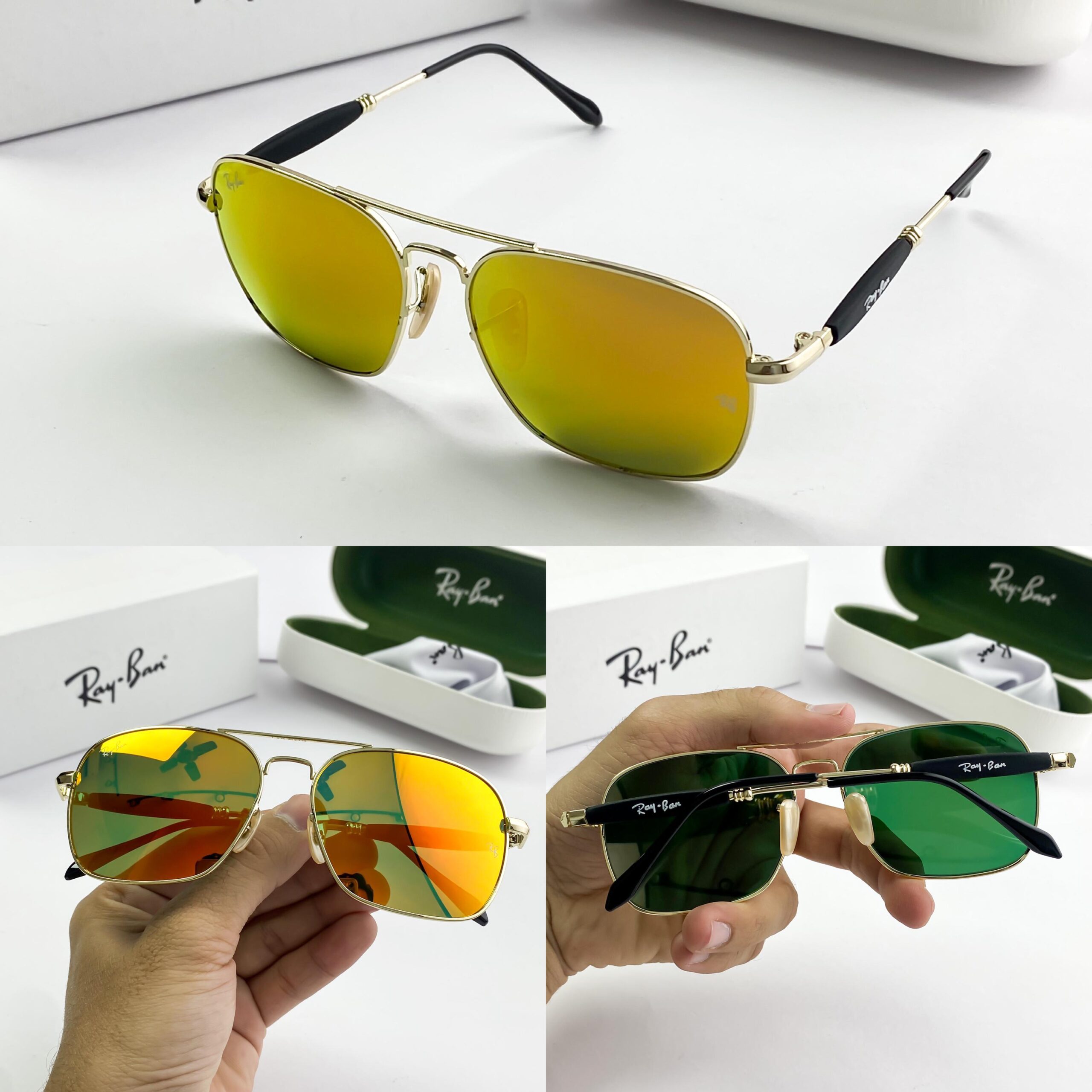 Rayban orange mercury 1208-80