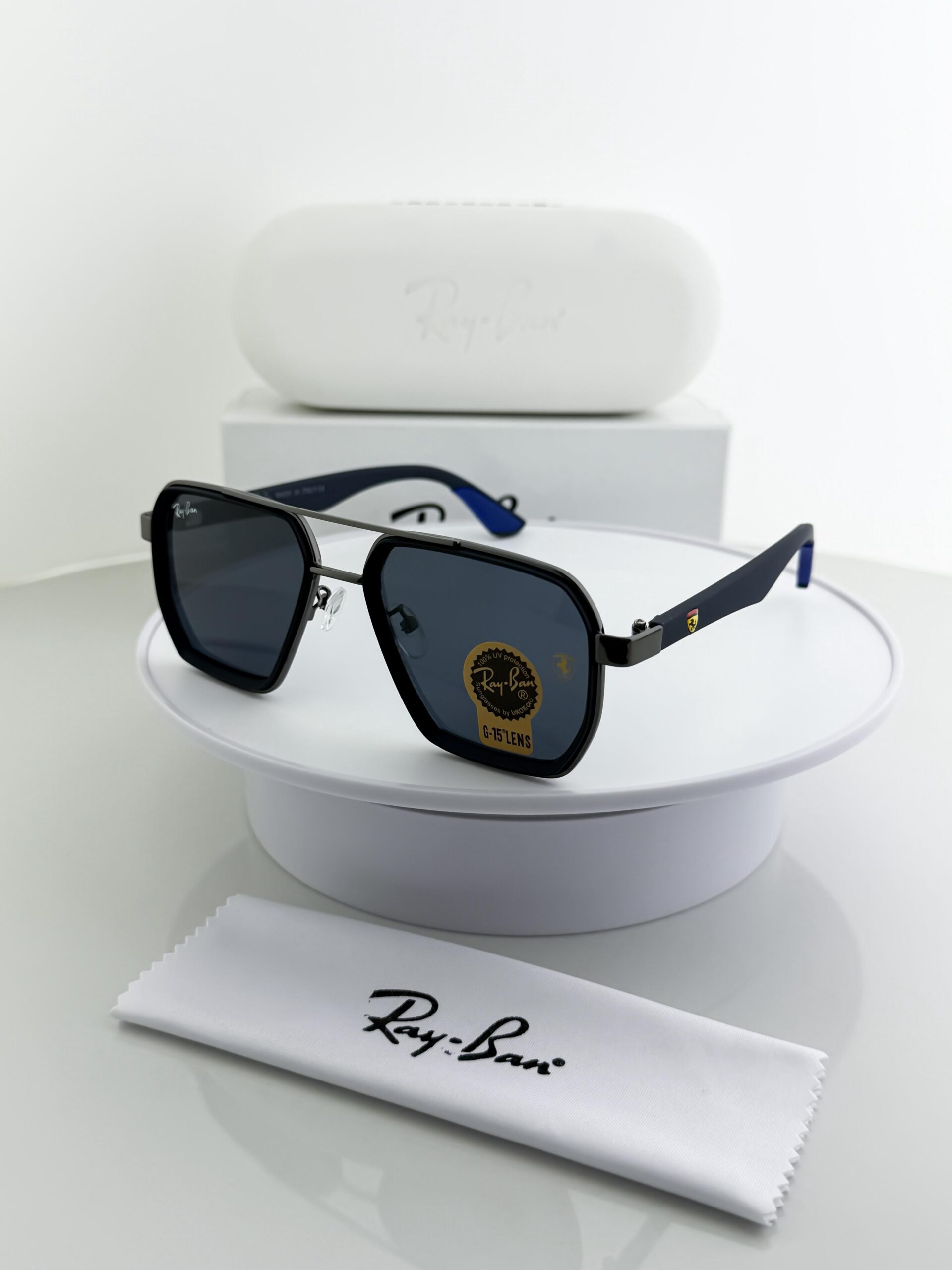 Rayban blue black 10