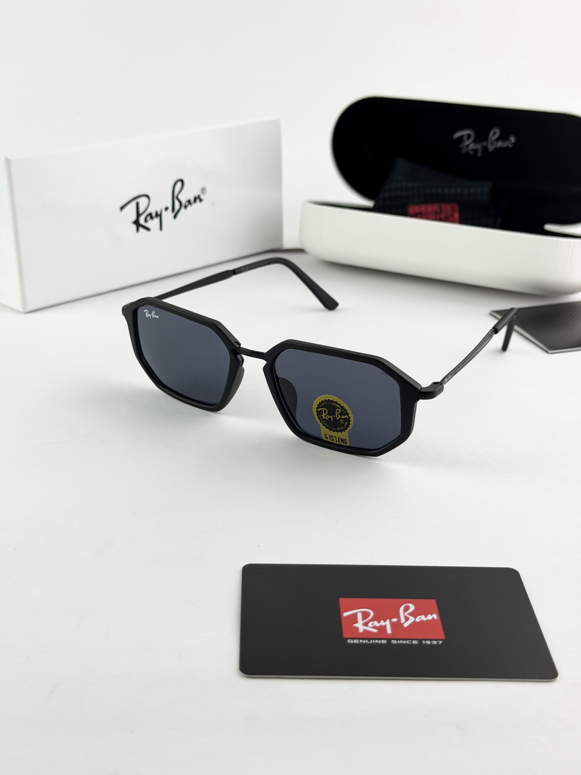 RAYBAN CHARCOAL BLACK 3402