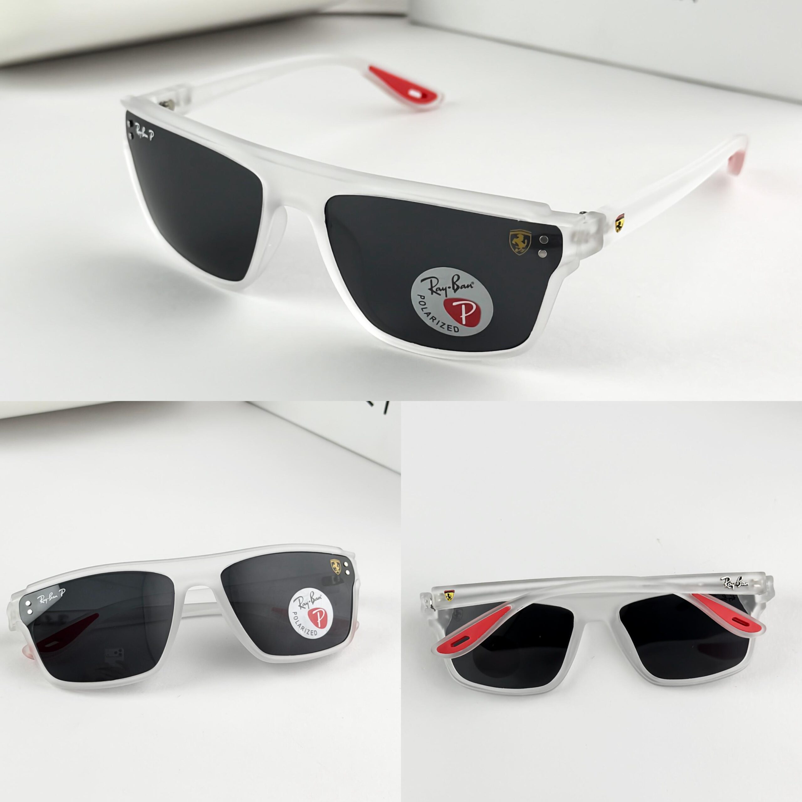 Rayban ice black 3576