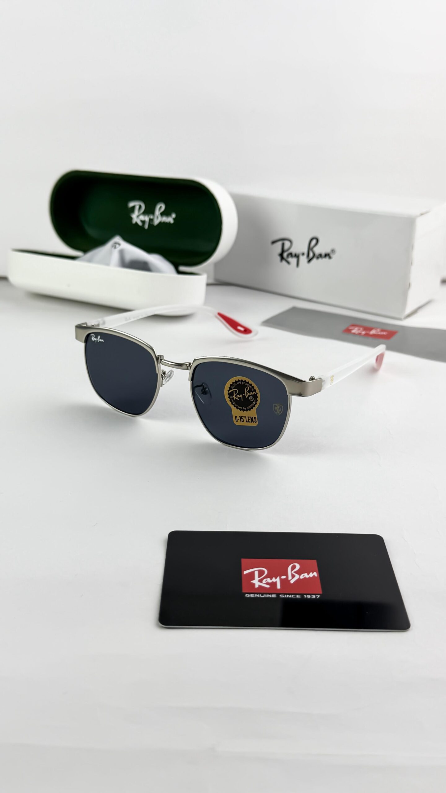Rayban ice black 03